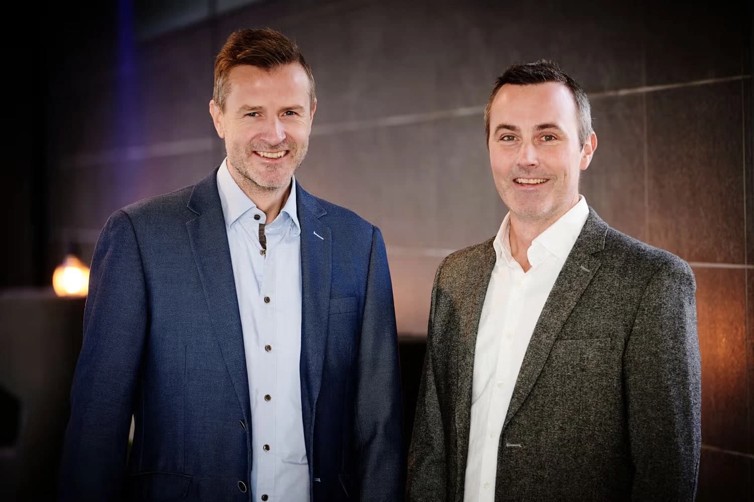 Thomas Knudsen (CTO) & Morten Lanng (CEO)